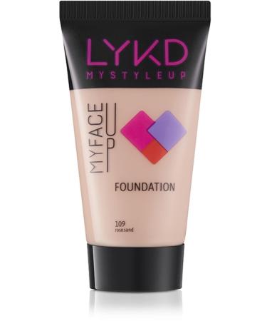lykd Brand: Foundation 109 Rose Sand Category: Foundation