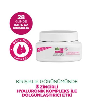 Sebamed Wrinkle Filler Anti-Wrinkle Plumping Cream 50 ml - Buy Online on GoSupps.com