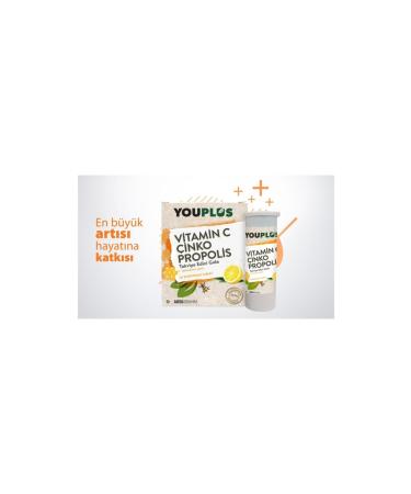 Youplus Vitamin C Zinc Propolis 20 Effervescent Tablets 3 Pieces - Buy Online on GoSupps.com