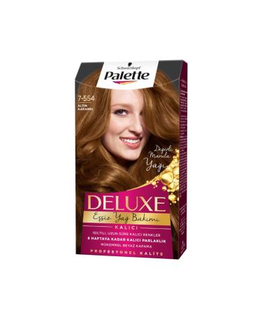 Henkel Palette Deluxe Hair Dye Golden Caramel 50 Ml 6281031271766