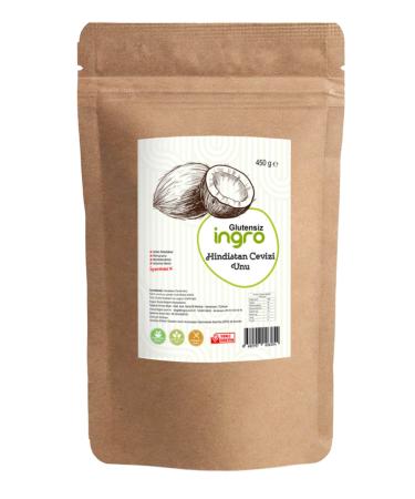 Ingro Gluten Free Coconut Flour 450 gr