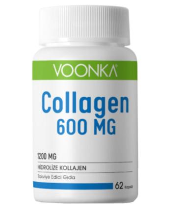Voonka Collagen 600 Mg 62 Capsules 8680807008229