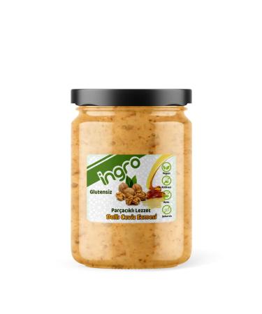 Ingro Gluten-Free Honey Walnut Paste (Flavour with Chunks) 590 G