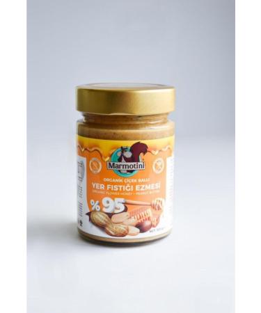 Organic Flower Honey Peanut Butter 320g