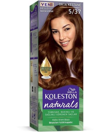 Wella Brand: Koleston Naturals Hair Dye 5/37 Medium Chestnut Category: Hair Dye