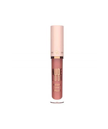 Golden Rose Nude Look Natural Shine Lipg No 04peachy Nude