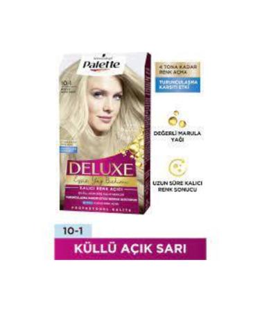 Palette Deluxe 10-1 Ash Light Blonde Hair Dye Pltdlxby