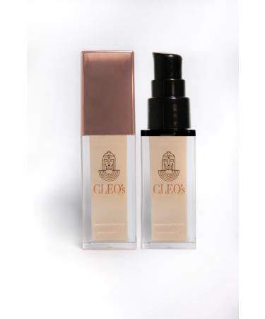 Cleo Cosmetics All Hours Moisturizing High Coverage Foundation That Lasts Up to 24 Hours - Buy Online on GoSupps.com