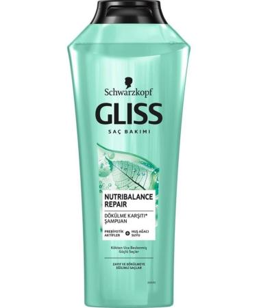 Gliss Nutribalance Repair Anti Hair Loss Shampoo 360 Ml