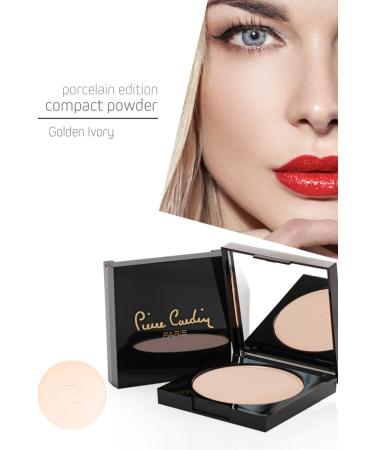 Pierre Cardin Porcelain Edition Compact Powder - Powder - Golden Ivory - Buy Online on GoSupps.com