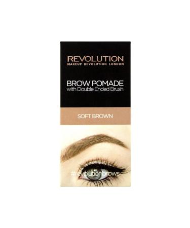 Revolution Brow Pomade Soft Brown - Buy Online on GoSupps.com