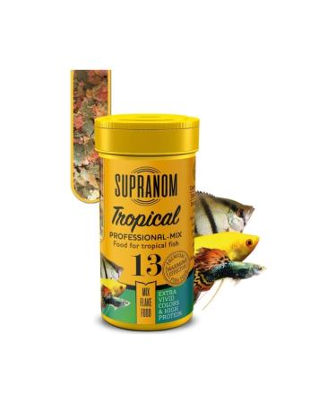 Tropical Fish Food Professional-Mix Flake Food 100ml