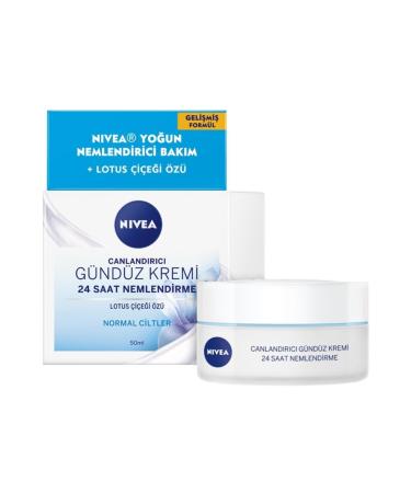 NIVEA Essentials Revitalizing Day Cream for Normal Skin 50 ml