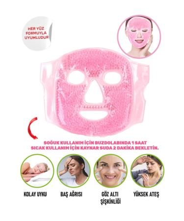 Ocean Adjustable Refreshing Hot and Cold Gel Face Mask