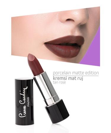 Pierre Cardin Porcelain Matte Edition Lipstick - Tan Rose -201 - Buy Online on GoSupps.com