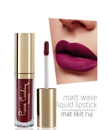 Pierre Cardin Matt Wave Liquid Lipstick Matte Liquid Lipstick - Cherry Passion - Buy Online on GoSupps.com