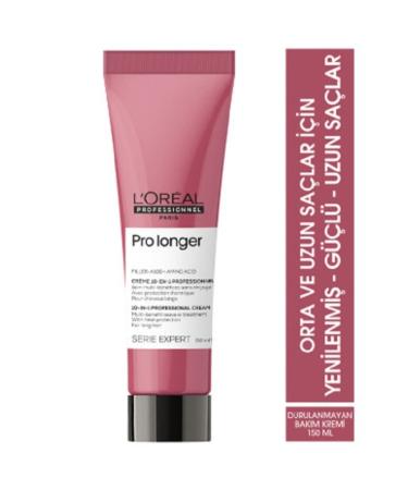 L'oreal Professionnel Serie Expert Pro Longer Leave-in Care Cream That Renews the Appearance of Hair Lengths and Ends 150 Ml