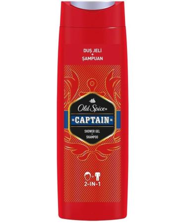 Old Spice Brand: Captain Men's Shower Gel & Shampoo 400 Ml Category: Shower Gel