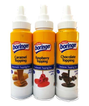 Kent Boringer Topping Sauce 3 Pcs 3x300 gr