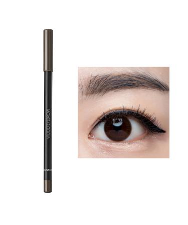 The Saem Natural Looking Eyebrow Pencil - Saemmul Wood Eyebrow - Black Brown