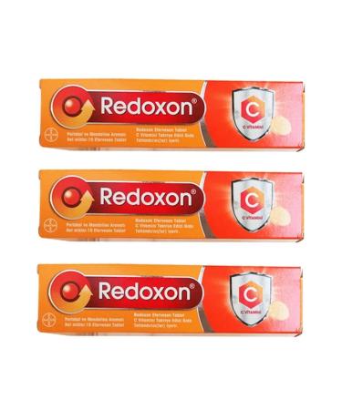 Redoxon Vitamin C 1000 Mg Effervescent 15 Tablets 3 Pieces