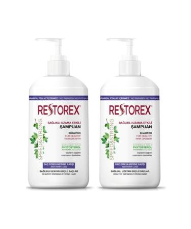 Restorex Shampoo Extra Resistance Against Hair Loss 1000 ml 2 Pieces