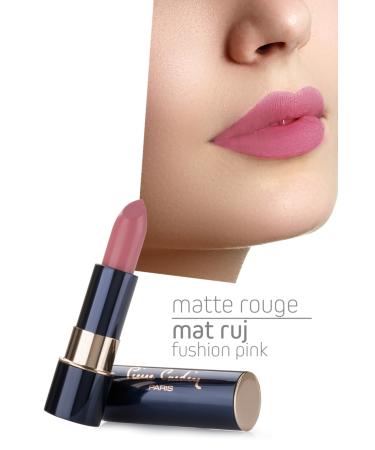 Pierre Cardin Matte Rouge Matte Lipstick - Fushion Pink