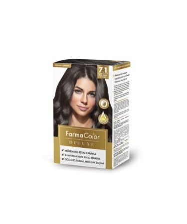 Farmasi Farmacolor Deluxe Hair Dye Ash Blonde 7.1