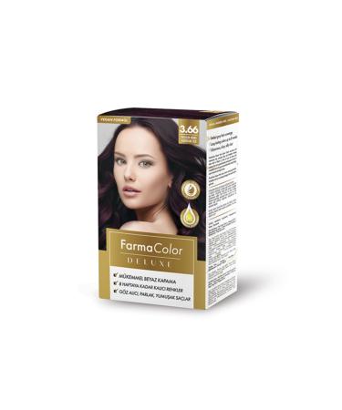 Farmasi Farmacolor Deluxe Hair Dye Eggplant Purple 3.66