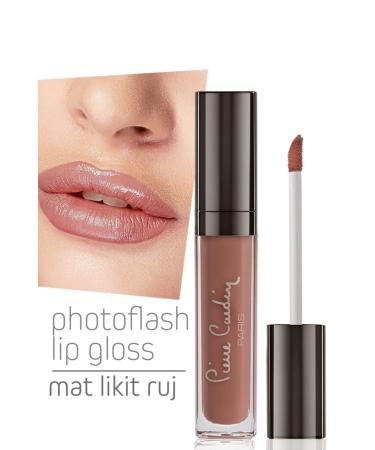 Pierre Cardin Photoflash Lipgloss Shiny Liquid Lipstick - Biscuit - Buy Online on GoSupps.com