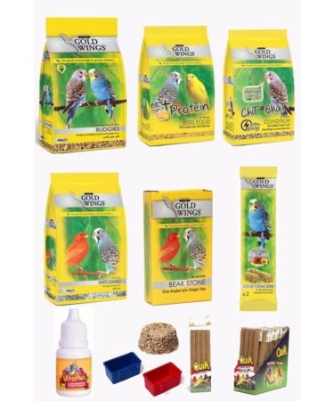 Enzoo Gold Wings Premium Budgie Food Package 11