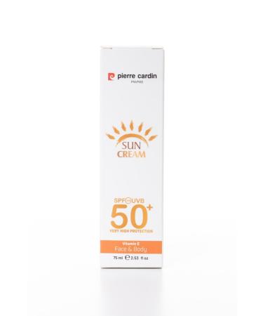 Pierre Cardin Protective Sun Cream 50+ Spf Very High Protection - 75 Ml - Buy Online on GoSupps.com