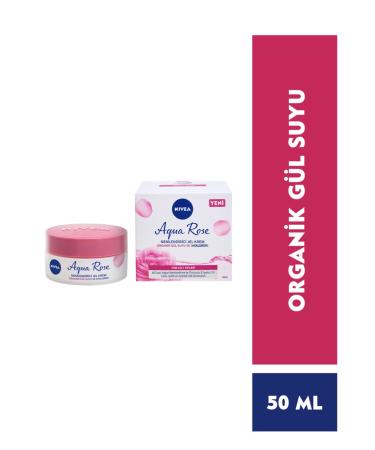 NIVEA Aqua Rose Moisturizing Gel Cream 50ml Rosewater - Buy Online on GoSupps.com