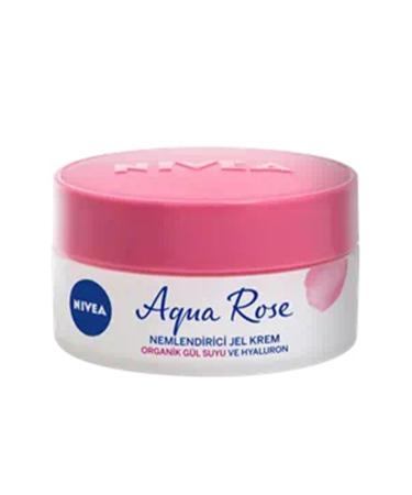 NIVEA Aqua Rose Moisturizing Gel Cream 50ml Rosewater - Buy Online on GoSupps.com