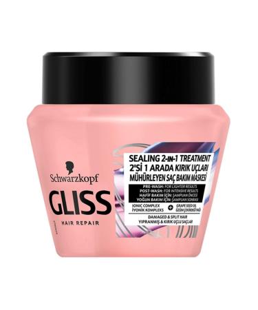 Gliss Schwarzkopf Gliss Split Hair Miracle Care Mask 300 Ml