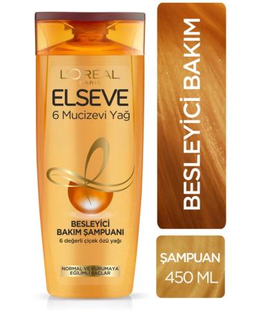 Elseve Brand: 6 Miraculous Oil Nourishing Shampoo 450 Ml Category: Shampoo