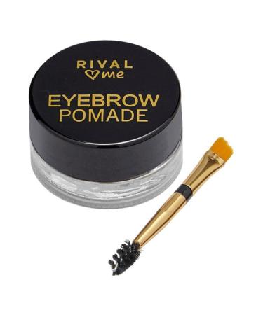 Rival Loves Me Brand: Eyebrow Pomade Waterproof No:04 Dark Brown Category: Eyebrow Pencil & Eyebrow Shadow - Buy Online on GoSupps.com