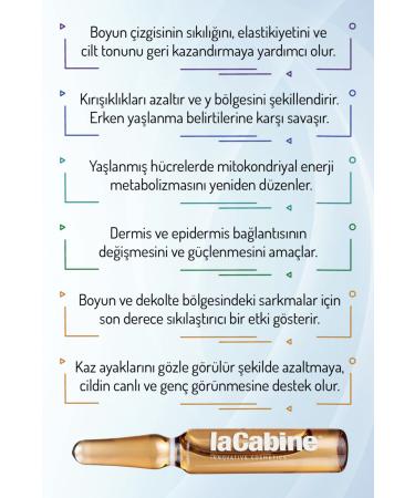 LaCabine 3 Pieces Neck & Decollete Area Care Ampoule Remover Firming Dermaroller Dermapen Serum - Buy Online on GoSupps.com