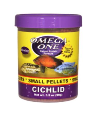 OMEGA ONE Cichlid Small Pellets 2500ml / 908gr