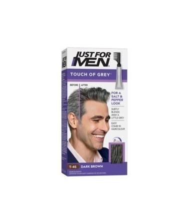 Just For Men Touch Of Grey Hair Dye Dark Brown T-45