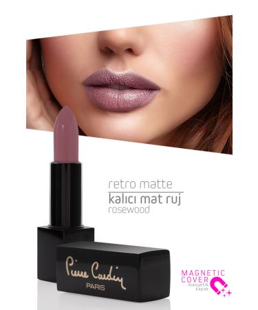 Pierre Cardin Retro Matte Lipstick - Rosewood - 137 - Buy Online on GoSupps.com