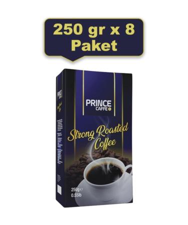 Prince Caffe Strong Roasted Filter Coffee 8 X 250 gr 2 kg