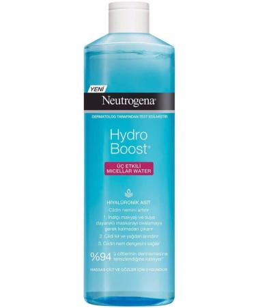 Neutrogena Brand: Make-Up Remover Water Hydroboost 400 Ml Category: Make-Up Remover