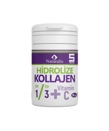 Naturalis Hydrolyzed Collagen Type 1/3 + Vitamin C