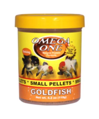 OMEGA ONE Goldfish Large Pellets 490ml / 212gr.