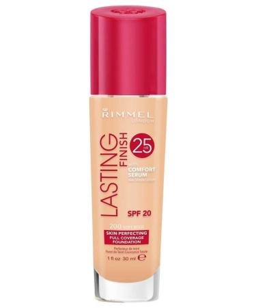 Rimmel London Brand: Long Lasting Finish Foundation - Soft Beige 200 Category: Foundation