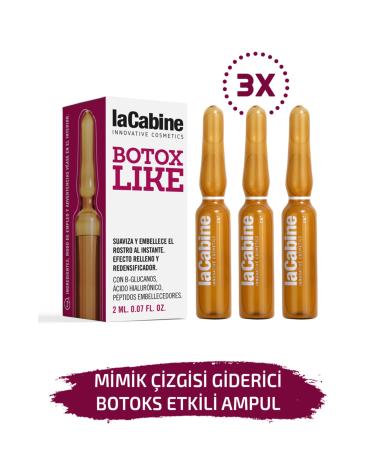 LaCabine 3 Botox Effective Ampoules Expression Line Remover Botox Dermaroller Dermapen Face Serum