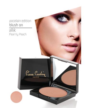 Pierre Cardin Porcelain Edition Blush On - Pearly Peach Blush - Buy Online on GoSupps.com