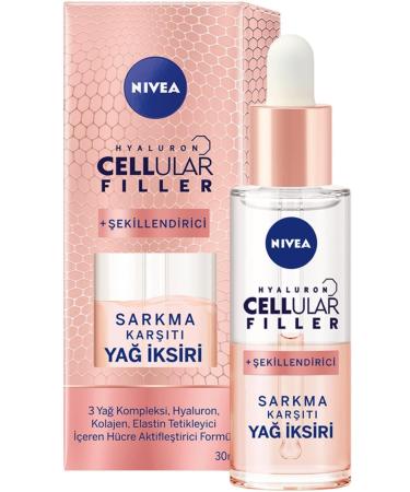 NIVEA Hyaluron Cellular Filler Styling Dual Phase Nourishing Oil Elixir 30 ml