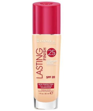 Rimmel London Brand: Rimmel London Long Lasting Finish Foundation - True Ivory 103 Category: Foundation